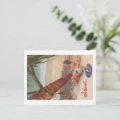 ヴィンテージハワイビーチはがき ポストカード (スタンド正面)