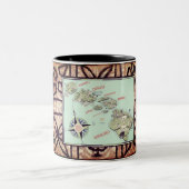 ヴィンテージハワイマグ ツートーンマグカップ (中央)