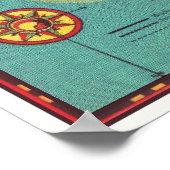 ヴィンテージハワイ島の地図 ポスター (角)