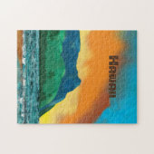 ヴィンテージハワイ旅行ポスターパズル ジグソーパズル (横)