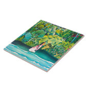 ヴィンテージハワイ旅行ポスター タイル (側面)