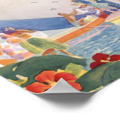 ヴィンテージハワイ旅行ポスター ポスター (角)