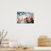 ヴィンテージハワイ旅行ポスター ポスター (キッチン)