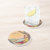 ヴィンテージハワイ旅行 コースター (側面)