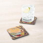 ヴィンテージハワイ旅行 コースター (右側)