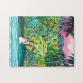 ヴィンテージハワイ旅行 ジグソーパズル (横)