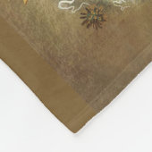 ヴィンテージハワイ2 フリースブランケット (角)