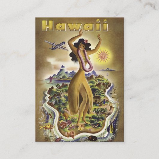 ヴィンテージハワイ2 名刺 (正面)