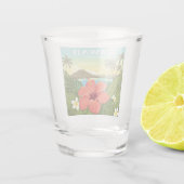 ヴィンテージハワイ ショットグラス (裏面)