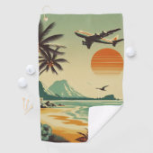 ヴィンテージハワイ/トロピカル ゴルフタオル (インサイチュ)