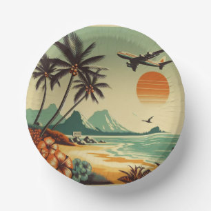 ヴィンテージハワイ/トロピカル ペーパーボウル