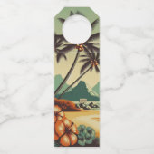 ヴィンテージハワイ/トロピカル ボトルネックタグ (正面)