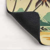 ヴィンテージハワイ/トロピカル マウスパッド (コーナー)