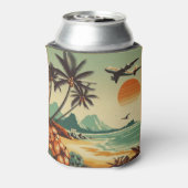 ヴィンテージハワイ/トロピカル 缶クーラー (缶裏面)