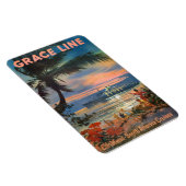 ヴィンテージハワイ，米国 –  マグネット (右側)