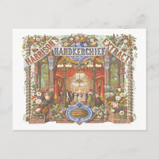 ヴィンテージハンカチーエキス ポストカード (正面)