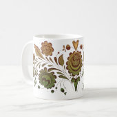 ヴィンテージハンガリー民話 コーヒーマグカップ (正面左)