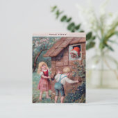 ヴィンテージハンゼルとグレテル1906 ポストカード (スタンド正面)