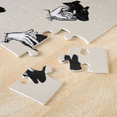 ヴィンテージハンドパペットシャドウゲーム ジグソーパズル (側面)