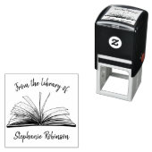 ヴィンテージハンドブック書名前をカスタムする書店 セルフインキングスタンプ (インサイチュ)