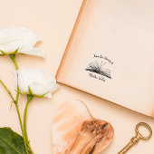 ヴィンテージハンドブック書名前をカスタムする書店 セルフインキングスタンプ