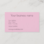 ヴィンテージハンド裁縫機のカスタマイズ 名刺 (裏面)