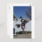 ヴィンテージハンバーガーレディ ポストカード (正面/裏面)