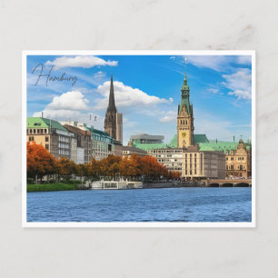 ヴィンテージハンブルグドイツElbphilharmonie旅行 ポストカード