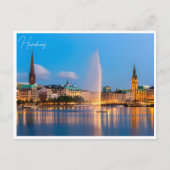 ヴィンテージハンブルグドイツElbphilharmonie旅行 ポストカード (正面)