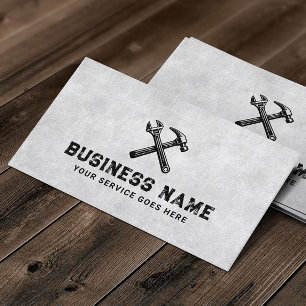 ヴィンテージハンマー・レンチ修理業 名刺