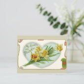 ヴィンテージハートとダッフルズバレンタインポストカード シーズンポストカード (スタンド正面)