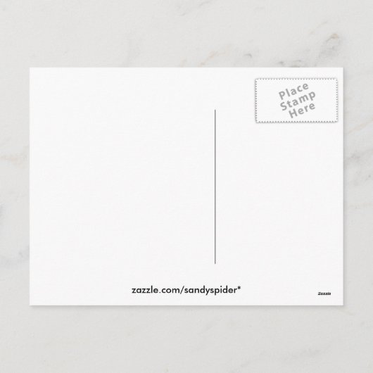 ヴィンテージハートとバラはがき シーズンポストカード (裏面)