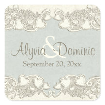 ヴィンテージハートアイボリーとセージ