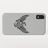 ヴィンテージハートウィング、愛与えようなる Case-Mate iPhoneケース (裏面(横))