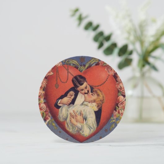 ヴィンテージハートバレンタインデイラバーズキス シーズンカード (スタンド正面)