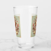 ヴィンテージハートバレンタインデーxoxo タンブラーグラス (右)