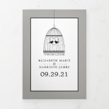 ヴィンテージハートバードケージシルバ結婚ーズスイート