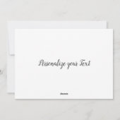 ヴィンテージハートフローラリースハッピーバレンタインデー シーズンカード (裏面)