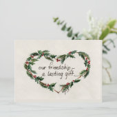 ヴィンテージハートホリー友好ことわざ シーズンカード (スタンド正面)