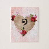 ヴィンテージハートポップ・アートの問題ジグソーパズル ジグソーパズル (縦)