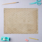 ヴィンテージハート切り離し 薄葉紙 (クラフト)