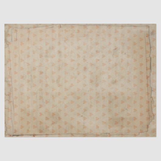 ヴィンテージハート切り離し 薄葉紙 (正面)