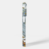 ヴィンテージハート型アンティークワールドマップピーターピア Case-Mate iPhoneケース (裏面 / 右)