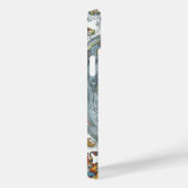 ヴィンテージハート型アンティークワールドマップピーターピア Case-Mate iPhoneケース (裏面 / 右)