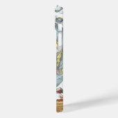 ヴィンテージハート型アンティークワールドマップピーターピア Case-Mate iPhoneケース (裏面 / 左)