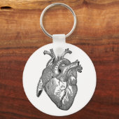 ヴィンテージハート構造 キーホルダー (正面)