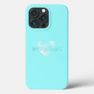 ヴィンテージハート2 – 美しいヴィンテージグリーンケース iPhone 13 PROケース