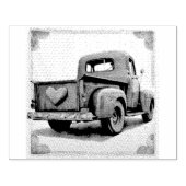 ヴィンテージハート:ヴィンテージ集荷バレンタインハート ラバースタンプ (インプリント)