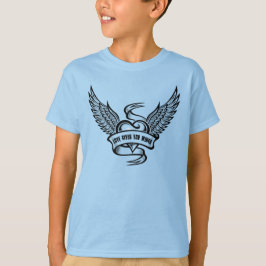 ヴィンテージハート（翼あり） Tシャツ