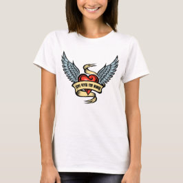 ヴィンテージハート（翼あり） Tシャツ